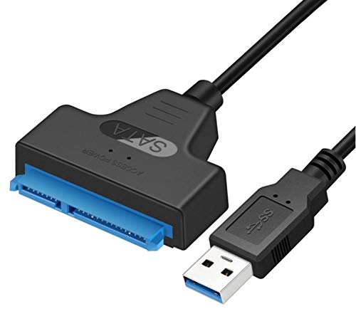 USB 3.0 a SATA Cable Adaptador para Disco Duro SSD HDD 2,5"